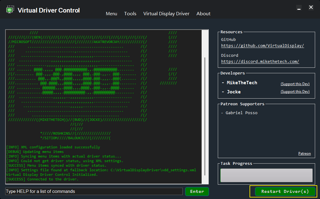 VDD Control